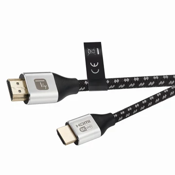 Techly HDMI 2.1 kábel, 8K 48Gbps, 1 méter, fekete