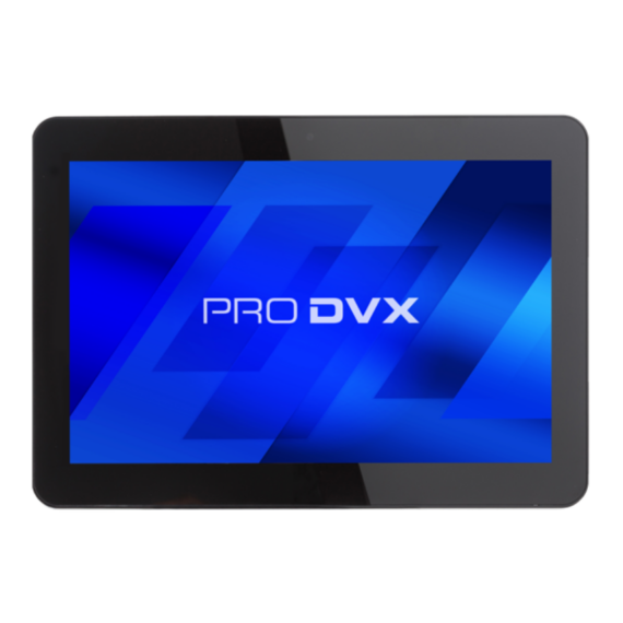 ProDVX ACCP-10XP 10" professzionális Android tablet, POE+
