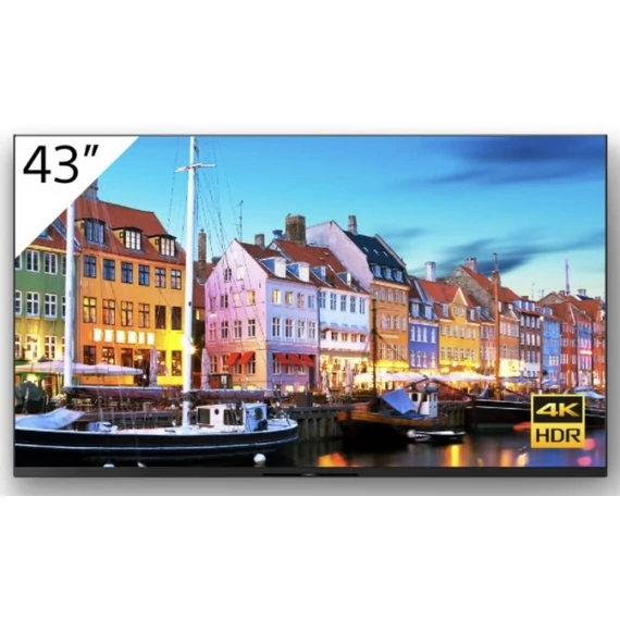 Sony Bravia FW-43BZ35J 43" professzionális 4K LCD kijelző, 24/7