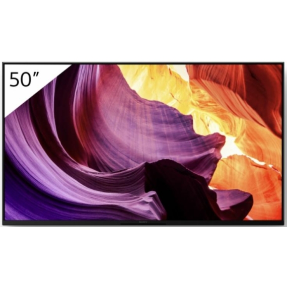 Sony Bravia FWD-50X80K 50" professzionális 4K LCD kijelző, TV tuner