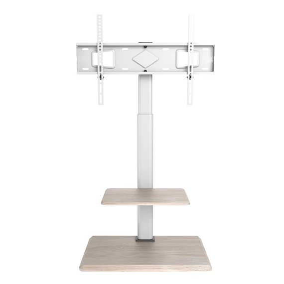 Techly ICA-TR59 fix padlóállvány 32-70" LCD/LED kijelzőhöz, fehér