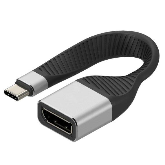 Techly USB-C-DisplayPort összekötő kábel