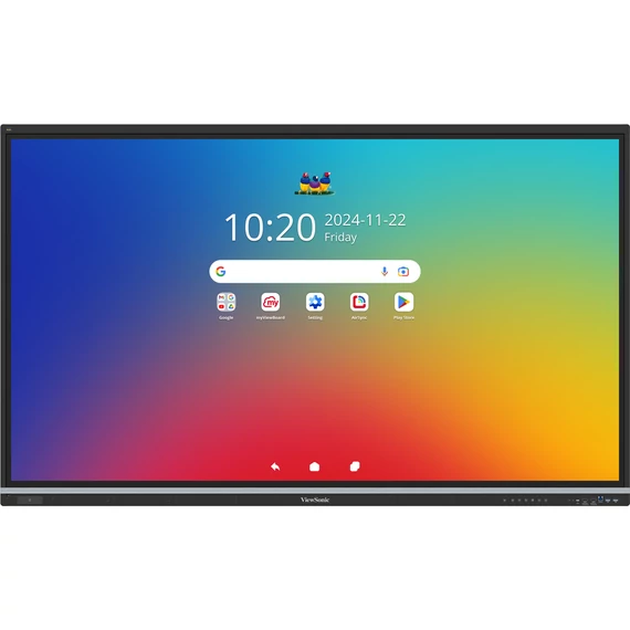 ViewSonic IFP7551 interaktív kijelző, 75", 4K UHD, EDLA, NFC