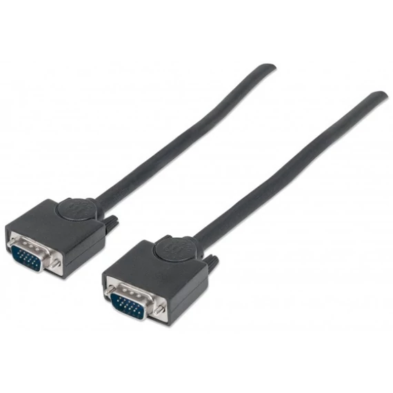 Manhattan VGA kábel, 30 méter, HD, 15 pin