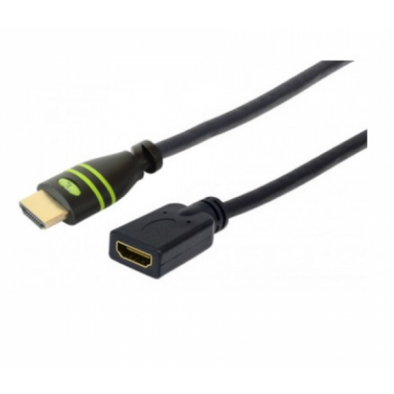 Techly HDMI hosszabbító kábel, 5 méter, high speed, Ethernet, apa/anya