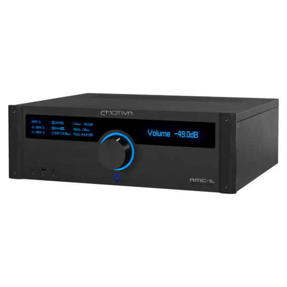 Emotiva RMC-1L 16 csatornás házimozi processzor, Dolby Atmos, DTS:X