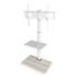 Kép 2/9 - Techly ICA-TR59 fix padlóállvány 32-70" LCD/LED kijelzőhöz, fehér