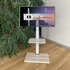 Kép 7/9 - Techly ICA-TR59 fix padlóállvány 32-70" LCD/LED kijelzőhöz, fehér
