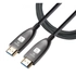 Kép 1/8 - Techly HDMI 2.1 aktív optikai kábel, 8K 48Gbps, 15 méter, fekete