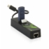 Kép 2/3 - Techly átalakító, USB C -> Ethernet + 3 port USB 3.0 Hub
