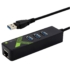 Kép 2/2 - Techly átalakító, USB A -> Ethernet + 3 port USB 3.0 Hub