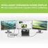 Kép 8/14 - Techly Dokkoló állomás, USB C -> HDMI, DP, VGA, USB3, RJ45, Audio, SD kártya