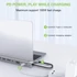 Kép 6/14 - Techly Dokkoló állomás, USB C -> HDMI, DP, VGA, USB3, RJ45, Audio, SD kártya