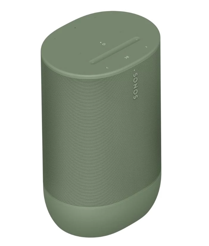 Sonos Move 2 intelligens hordozható sztereó hangsugárzó, olivazöld