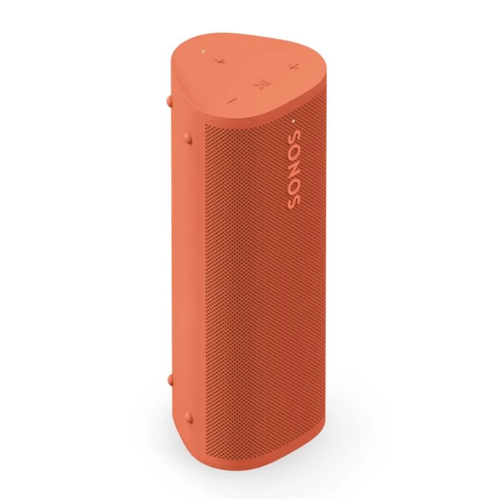 Sonos Roam 2 intelligens ultrahordozható hangszóró, piros