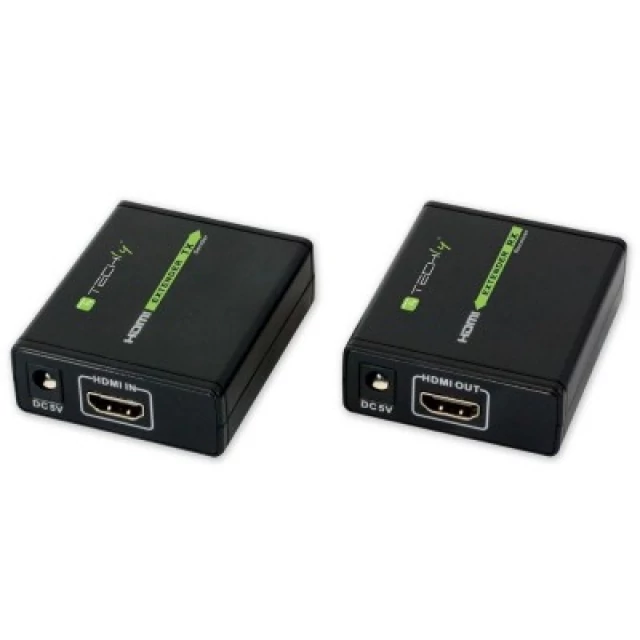 Techly HDMI extender, Cat.6, 60 méter