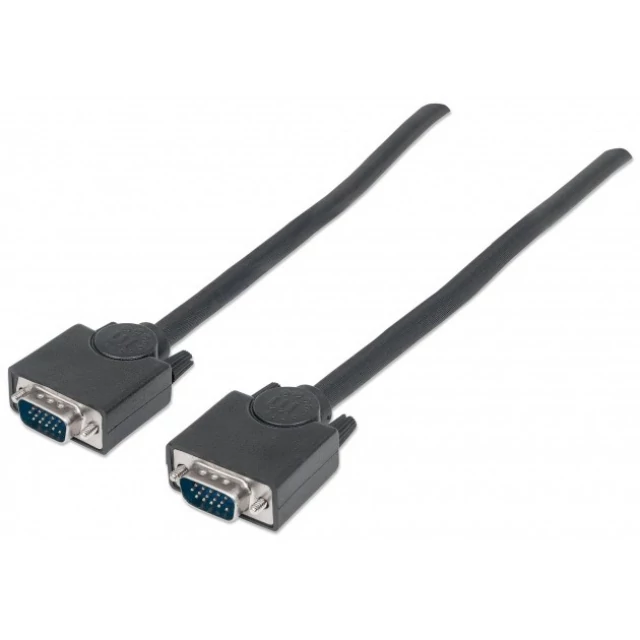 Manhattan VGA kábel, 30 méter, HD, 15 pin