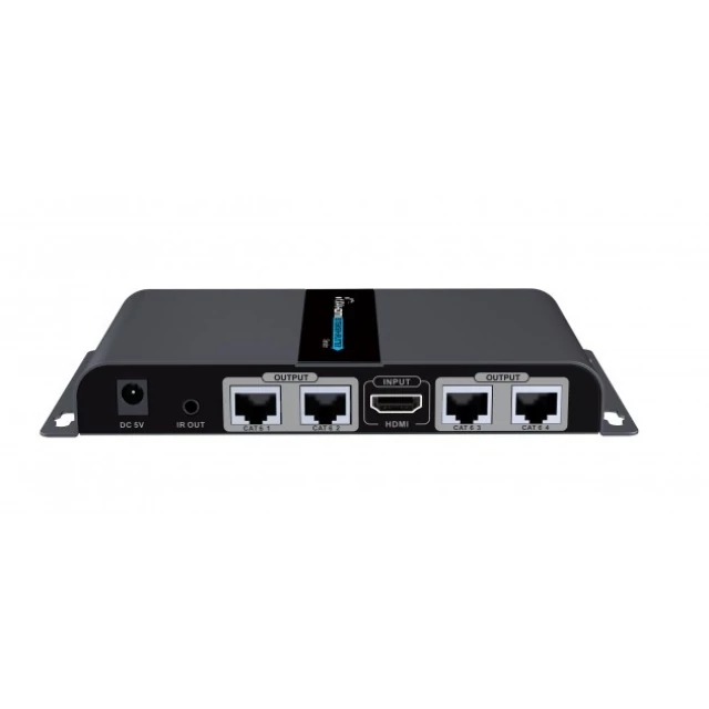 Techly 1 in 4 out HDMI extender és splitter