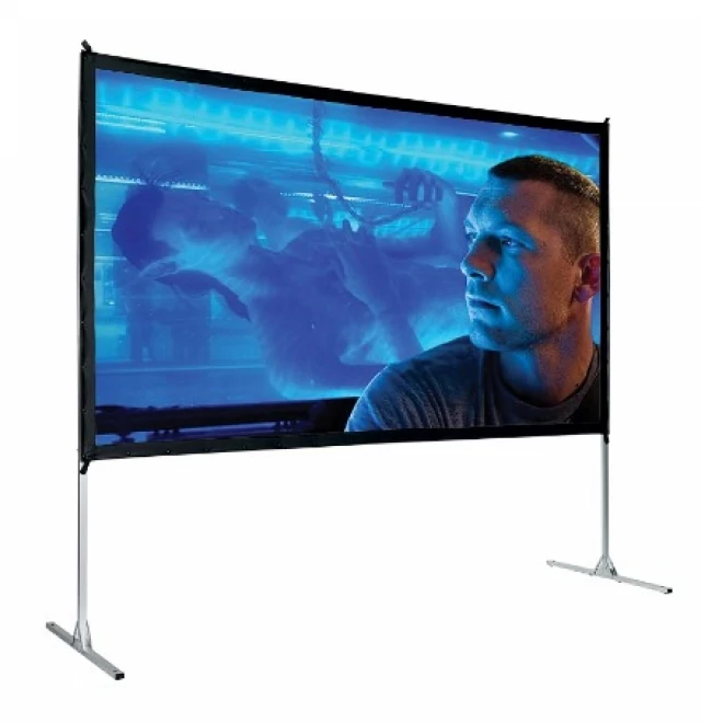 Ligra EasyFold 162x259 cm hordozható vetítővászon bérlés, 16:10, 120