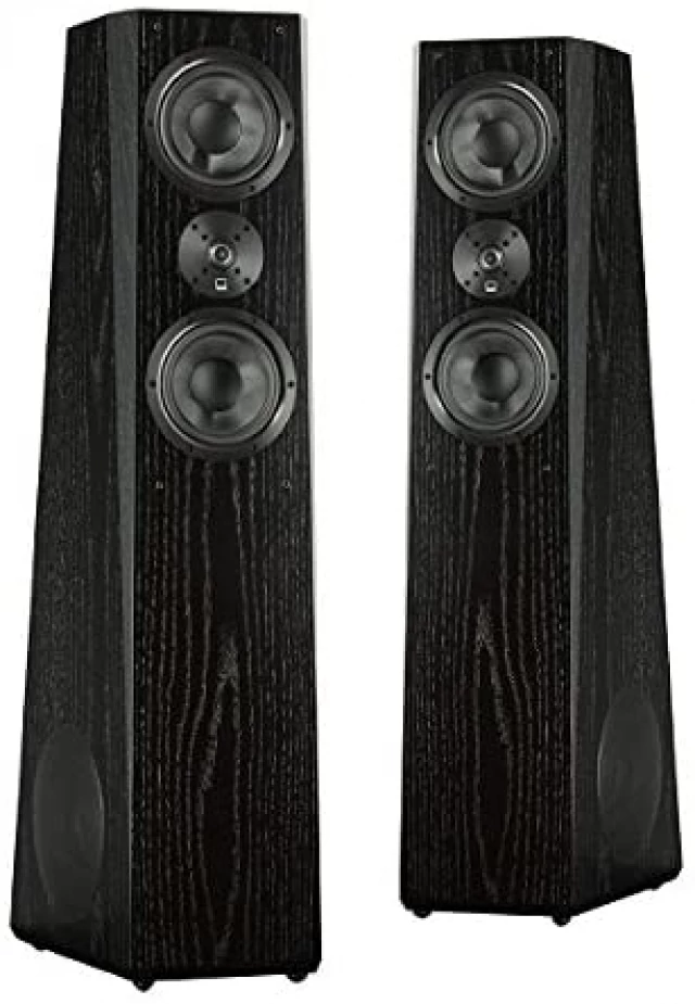 SVS Ultra Tower High End hangfalpár, fa erezetes fekete